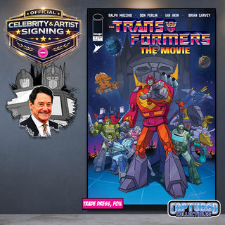 PREORDER | TRANSFORMERS THE MOVIE #1: VARIANT EXCLUSIVE BY STEVEN AHOLA | OPTIMUS PRIME SIGNATURE