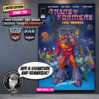 PREORDER | TRANSFORMERS THE MOVIE #1: VARIANT EXCLUSIVE by Steven Ahola