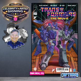 PREORDER | TRANSFORMERS THE MOVIE #1: VARIANT EXCLUSIVE BY STEVEN AHOLA | MEGATRON-GALVATRON SIGNATURE