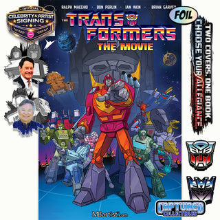 PREORDER | TRANSFORMERS THE MOVIE #1: VARIANT EXCLUSIVE BY STEVEN AHOLA | PRIME VS MEGATRON SIGNATURE