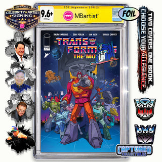 PREORDER | TRANSFORMERS THE MOVIE #1: VARIANT EXCLUSIVE BY STEVEN AHOLA | ORIGINAL CAST ULTIMATE BUNDLE | CGC 9.6+ YELLOW LABEL