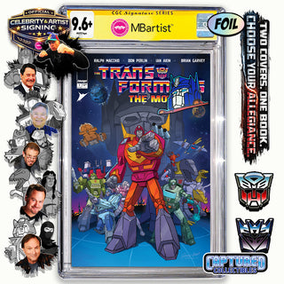 PREORDER | TRANSFORMERS THE MOVIE #1: VARIANT EXCLUSIVE BY STEVEN AHOLA | ORIGINAL CAST ULTIMATE BUNDLE | CGC 9.6+ YELLOW LABEL