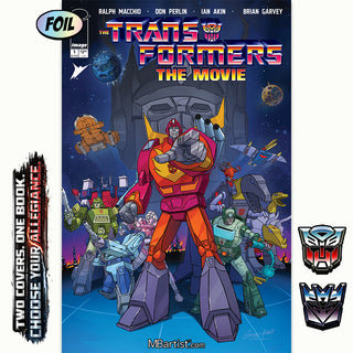 COMIC BOOK | TRANSFORMERS THE MOVIE #1: VARIANT EXCLUSIVE by Steven Ahola