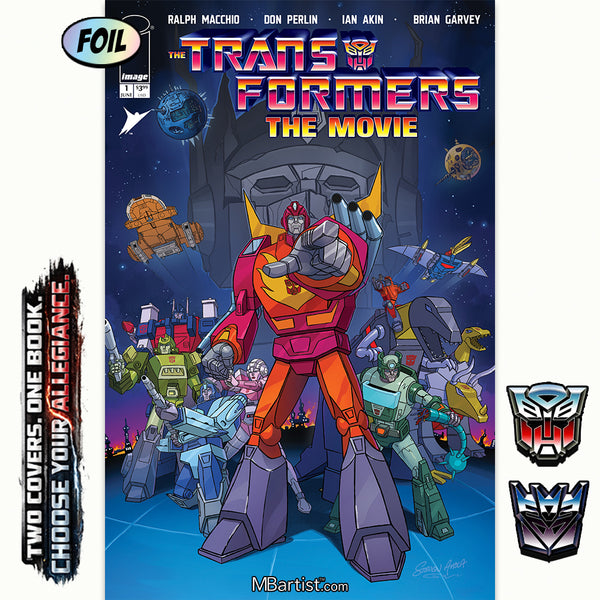 COMIC BOOK | TRANSFORMERS THE MOVIE #1: VARIANT EXCLUSIVE by