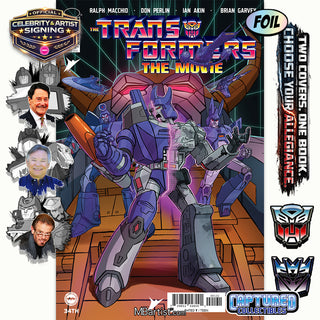 PREORDER | TRANSFORMERS THE MOVIE #1: VARIANT EXCLUSIVE BY STEVEN AHOLA | ORIGINAL CAST TEAM-UP