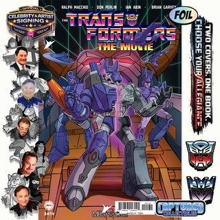 PREORDER | TRANSFORMERS THE MOVIE #1: VARIANT EXCLUSIVE BY STEVEN AHOLA | ORIGINAL CAST TEAM-UP