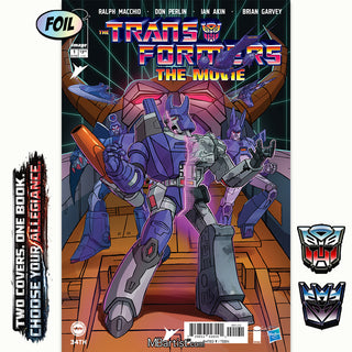 COMIC BOOK | TRANSFORMERS THE MOVIE #1: VARIANT EXCLUSIVE by Steven Ahola