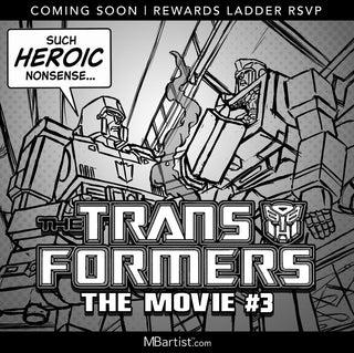 PREORDER, COMIC BOOK | TRANSFORMERS THE MOVIE #3: VARIANT EXCLUSIVE by Steven Ahola