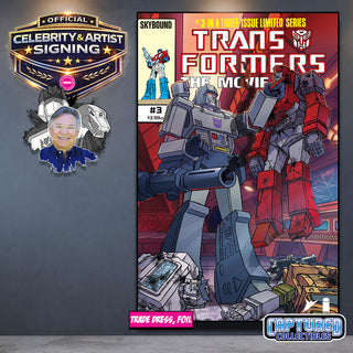 PREORDER | TRANSFORMERS THE MOVIE #3: VARIANT EXCLUSIVE BY STEVEN AHOLA | MEGATRON SIGNATURE