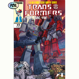 PREORDER | TRANSFORMERS THE MOVIE #3: VARIANT EXCLUSIVE by Steven Ahola