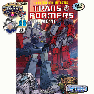 PREORDER | TRANSFORMERS THE MOVIE #3: VARIANT EXCLUSIVE BY STEVEN AHOLA | MEGATRON SIGNATURE