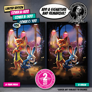 COMIC BOOK, PREORDER | ZOOTOPIA #1: VARIANT EXCLUSIVE by James C. Mulligan | SET OF 2