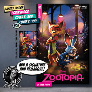 COMIC BOOK, PREORDER | ZOOTOPIA #1: VARIANT EXCLUSIVE by James C. Mulligan