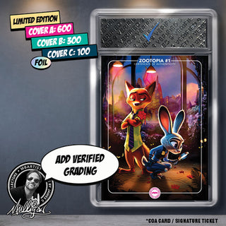 COMIC BOOK | ZOOTOPIA #1: VARIANT EXCLUSIVE by James C. Mulligan | SET OF 2