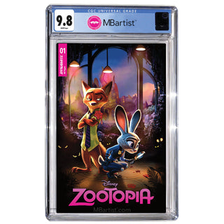 COMIC BOOK, PREORDER | ZOOTOPIA #1: VARIANT EXCLUSIVE by James C. Mulligan | CGC 9.8 BLUE LABEL