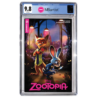 COMIC BOOK, PREORDER | ZOOTOPIA #1: VARIANT EXCLUSIVE by James C. Mulligan | CGC 9.8 BLUE LABEL