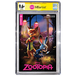 COMIC BOOK, PREORDER | ZOOTOPIA #1: VARIANT EXCLUSIVE by James C. Mulligan | CGC 9.6+ YELLOW LABEL