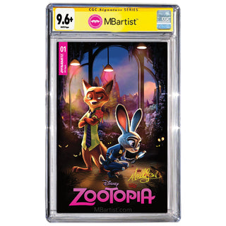 COMIC BOOK, PREORDER | ZOOTOPIA #1: VARIANT EXCLUSIVE by James C. Mulligan | CGC 9.6+ YELLOW LABEL