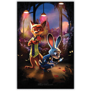 COMIC BOOK | ZOOTOPIA #1: VARIANT EXCLUSIVE by James C. Mulligan | SET OF 2