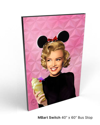 CANVAS | DISNEY STARLETS MARILYN MONROE: SOME LIKE IT WHIPPED by James C. Mulligan