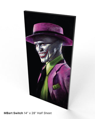 CANVAS | THE MASK / JOKER MASH-UP by James C. Mulligan