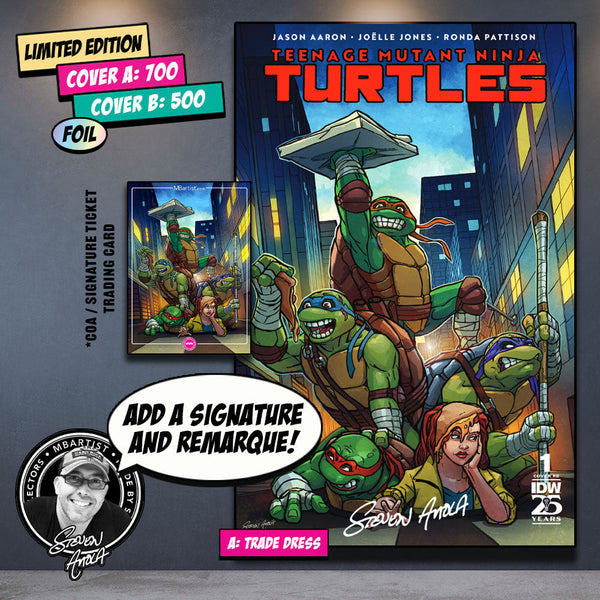 COMIC BOOK | TEENAGE MUTANT NINJA TURTLES #1: VARIANT EXCLUSIVE by