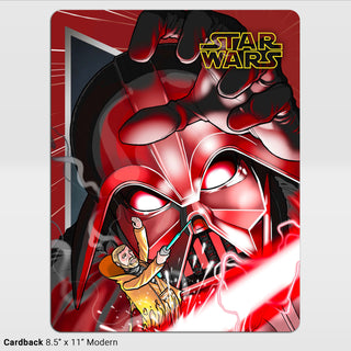 VILLAINOUS VILLAINS, DARTH VADER: OBI-WAN MELTDOWN, TOY DISPLAY by Jaime Coker