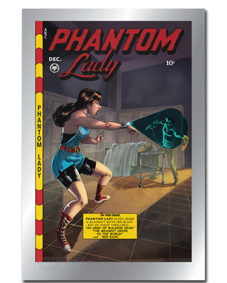 PHANTOM LADY #15: GOLDEN AGE TRIBUTE by Francine Delgado