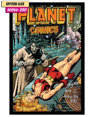 COMIC BOOK | PLANET COMICS #41 PARTIAL FACSIMILE: Golden Age Tribute by John Hebert