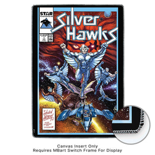 CANVAS | SILVERHAWKS #1: COVER RECREATION by John Hebert