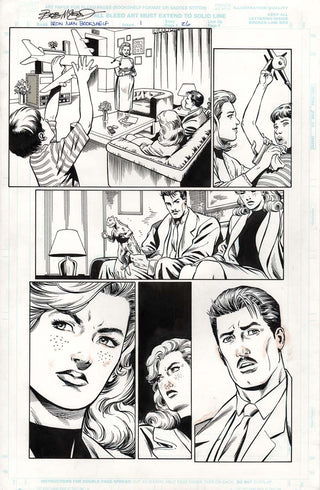 ORIGINAL ART | IRON MAN BOOKSHELF #1, PG.26 by Bob McLeod