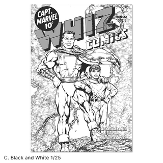 COMIC BOOK | WHIZ COMICS #22 FACSIMILE: Golden Age Tribute by John Hebert