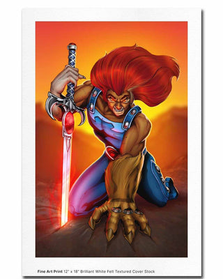 PRINT | THUNDERCATS: LION-O by Steven Ahola