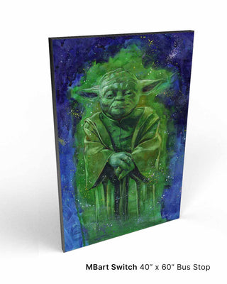 STAR WARS PORTRAITS: YODA by Joe Rubinstein