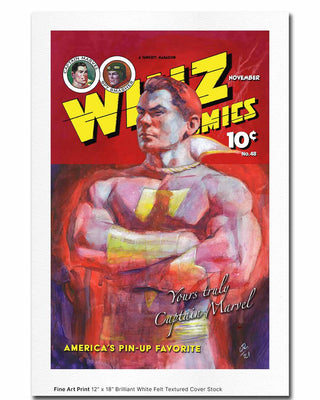 WHIZ COMICS #48: GOLDEN AGE TRIBUTE by Joe Rubinstein