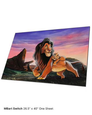 CANVAS | LION KING: MY FATHER AND ME by James C. Mulligan