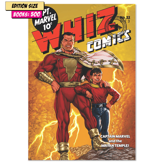 WHIZ COMICS #22 FACSIMILE: Golden Age Tribute by John Hebert