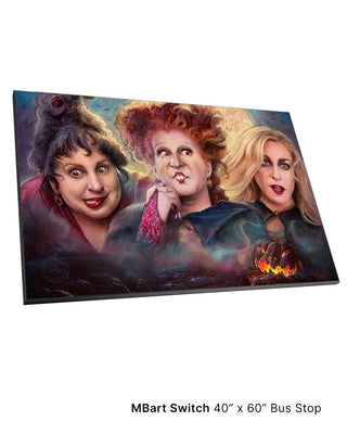 CANVAS | HOCUS POCUS: WITCH AND FAMOUS by James C. Mulligan