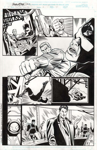 ORIGINAL ART | IRON MAN BOOKSHELF #2, PG.32 by Bob McLeod