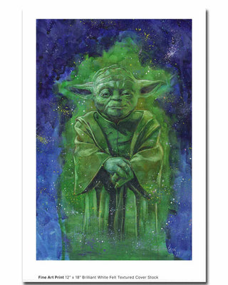 STAR WARS PORTRAITS: YODA by Joe Rubinstein