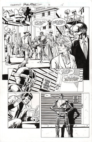 ORIGINAL ART | FREEMIND #3, PG.15 by Bob McLeod