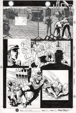 ORIGINAL ART | MR. HERO #2 PG.21 by Bob McLeod