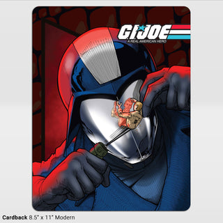 VILLAINOUS VILLAINS, COBRA COMMANDER: DUKE STRETCH'EM, TOY DISPLAY by Jaime Coker
