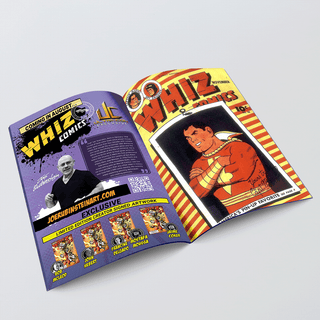 COMIC BOOK | WHIZ COMICS #48 FACSIMILE: Golden Age Tribute by Joe Rubinstein