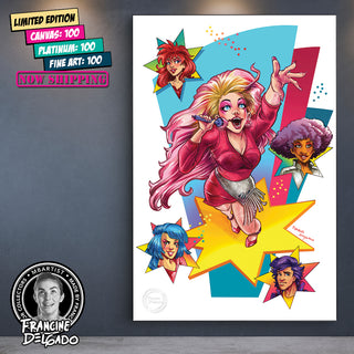 JEM AND THE HOLOGRAMS: TRULY OUTRAGEOUS by Francine Delgado