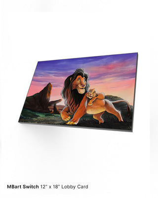 CANVAS | LION KING: MY FATHER AND ME by James C. Mulligan
