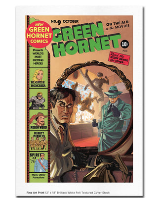 GREEN HORNET #9: GOLDEN AGE TRIBUTE by Francine Delgado