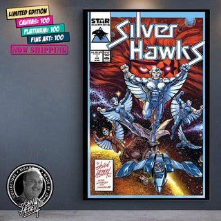 PRINT | SILVERHAWKS #1: COVER RECREATION by John Hebert