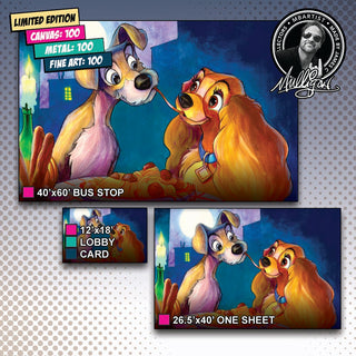 CANVAS | LADY AND THE TRAMP: PAWGETTI by James C. Mulligan