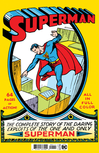 SUPERMAN #1 FACSIMILE: EXCLUSIVE VARIANT by Pablo Villalobos